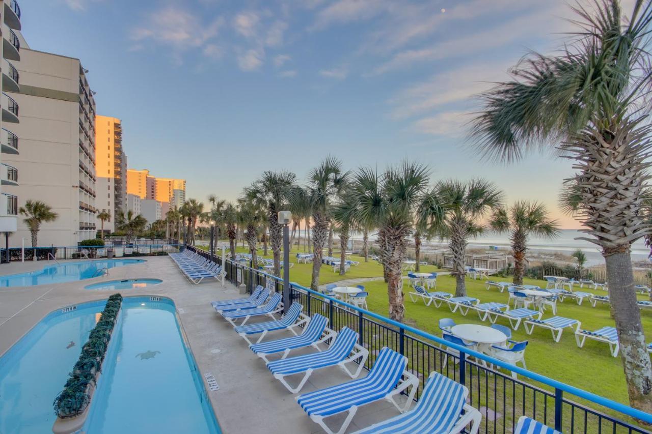 11-Th Floor Oceanfront Beach Resort With Private Balcony Миртъл Бийч Екстериор снимка