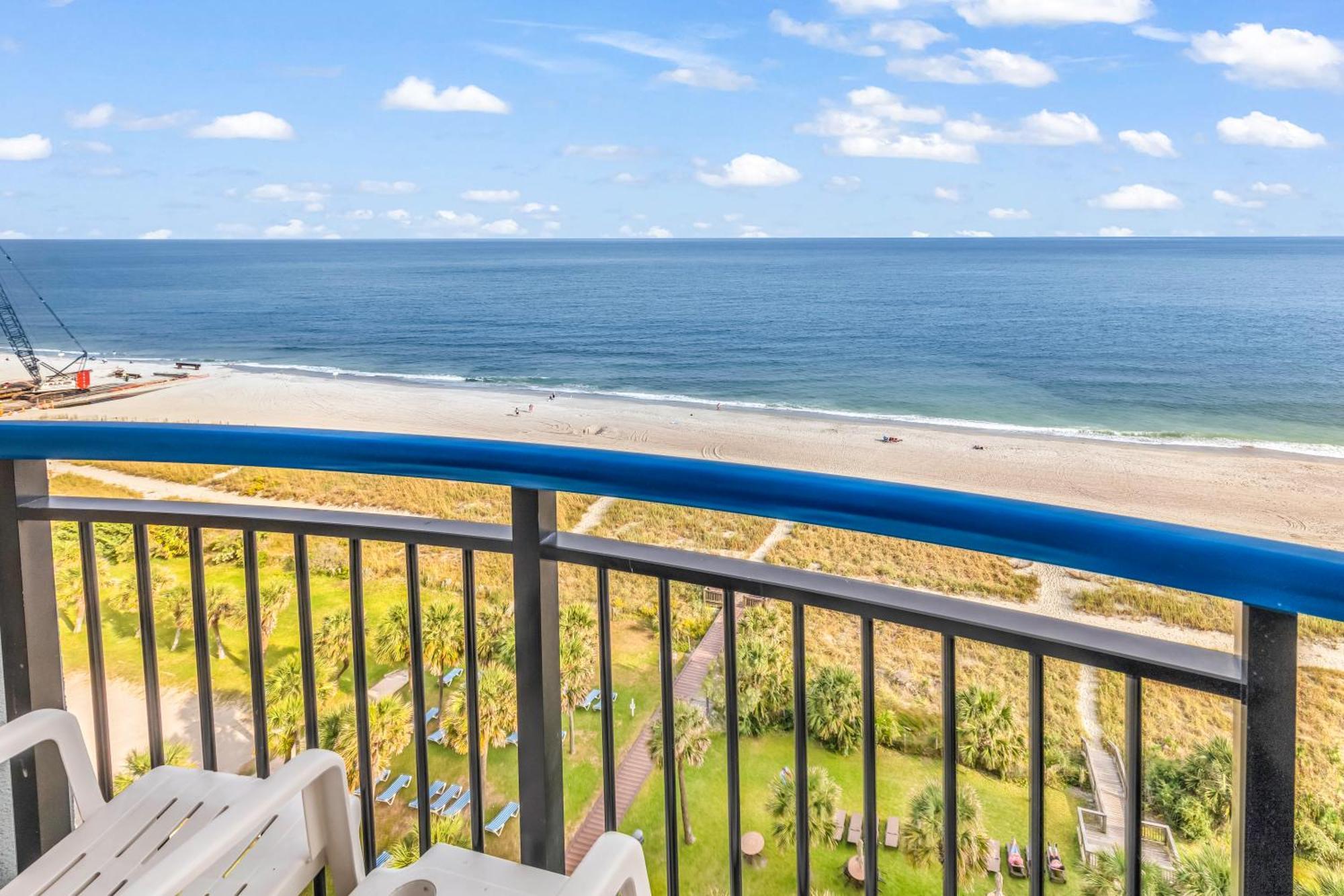 11-Th Floor Oceanfront Beach Resort With Private Balcony Миртъл Бийч Екстериор снимка